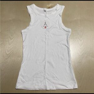 Awareness White Tank Top for Women